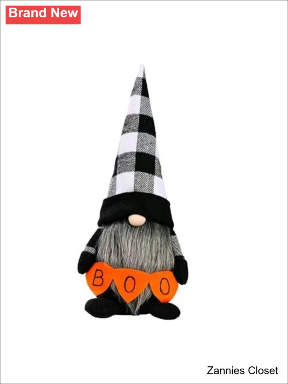 👻 Halloween Gnome Plush Witch Tomte Nisse Decor Stuffed Figure